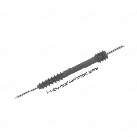 Double-head cannulated screw