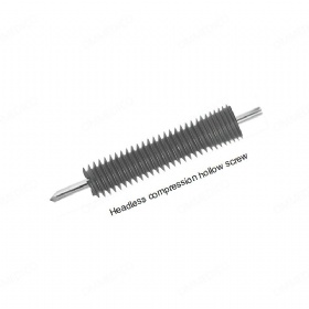 Headless compression hollow screw