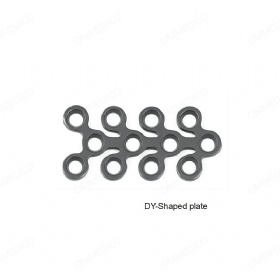 DY shaped fracture plate