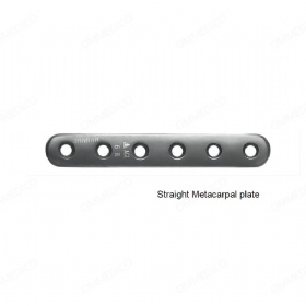 Straight Metacarpal trauma plate