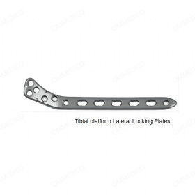 Plataforma tibial Placa de bloqueo lateral