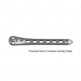 Placa de bloqueo condilar femoral proximal