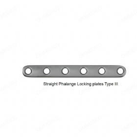 Phalange Locking plate-Straight Phalange Locking plate Type III