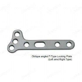 Locking Plate-Oblique angled T-Type Locking Plate (Left and Right Type)